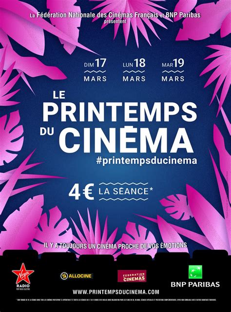 Cinema Printemps Printemps du Cinéma - LA FÉDÉRATION NATIONAL DES CINÉMAS FRANÇAIS